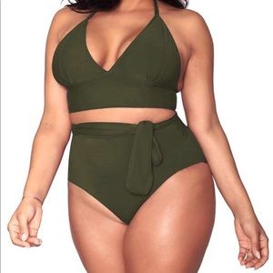 Plus size swimsuit 2 piece
